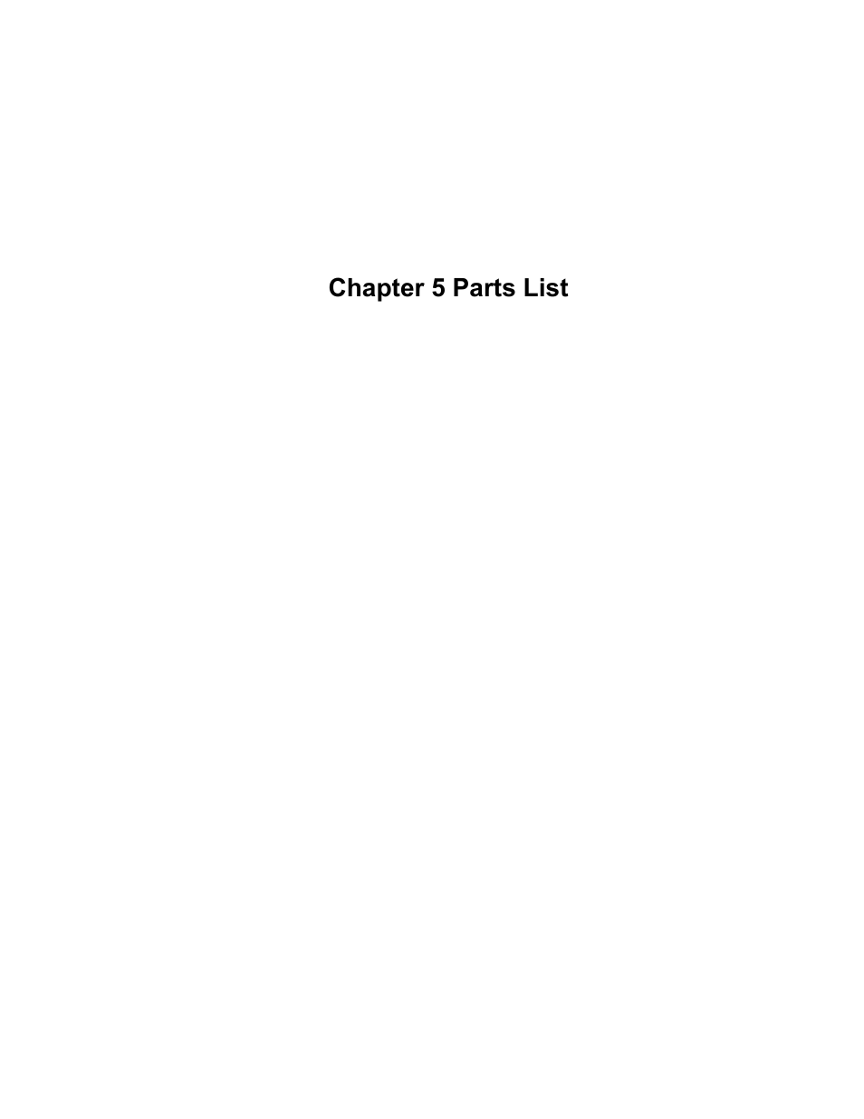 Chapter 5 parts list, Chapter 5 parts list -279 | Minolta Magicolor 3100 Series User Manual | Page 279 / 424