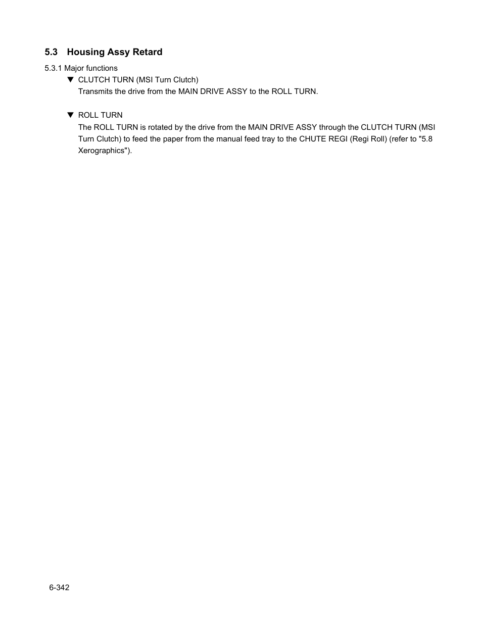 3 housing assy retard, 3 housing assy retard -342 | Minolta Magicolor 3100 Series User Manual | Page 342 / 424