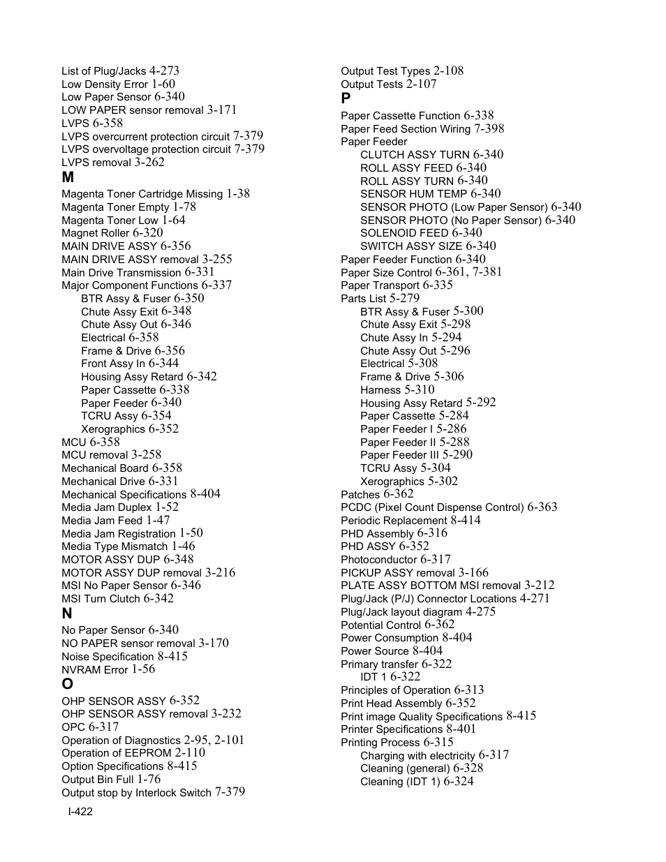 Minolta Magicolor 3100 Series User Manual | Page 422 / 424