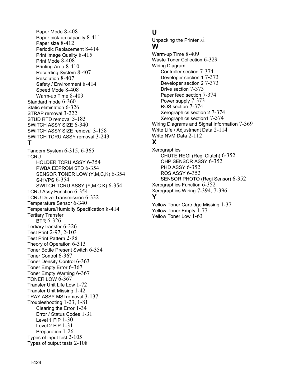 Minolta Magicolor 3100 Series User Manual | Page 424 / 424