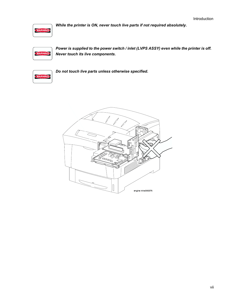 Minolta Magicolor 3100 Series User Manual | Page 7 / 424