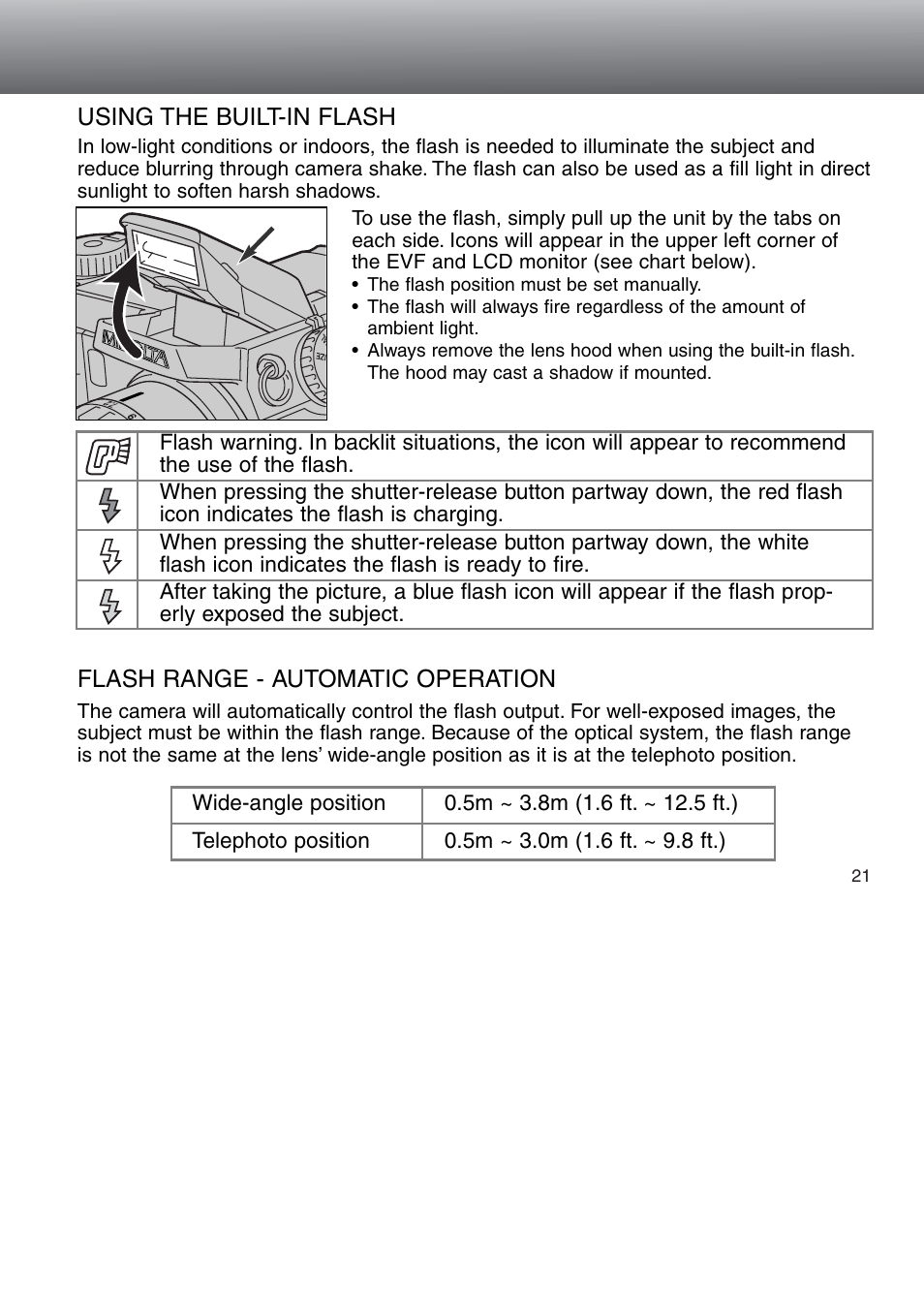 Minolta Dimage 5 User Manual | Page 21 / 150