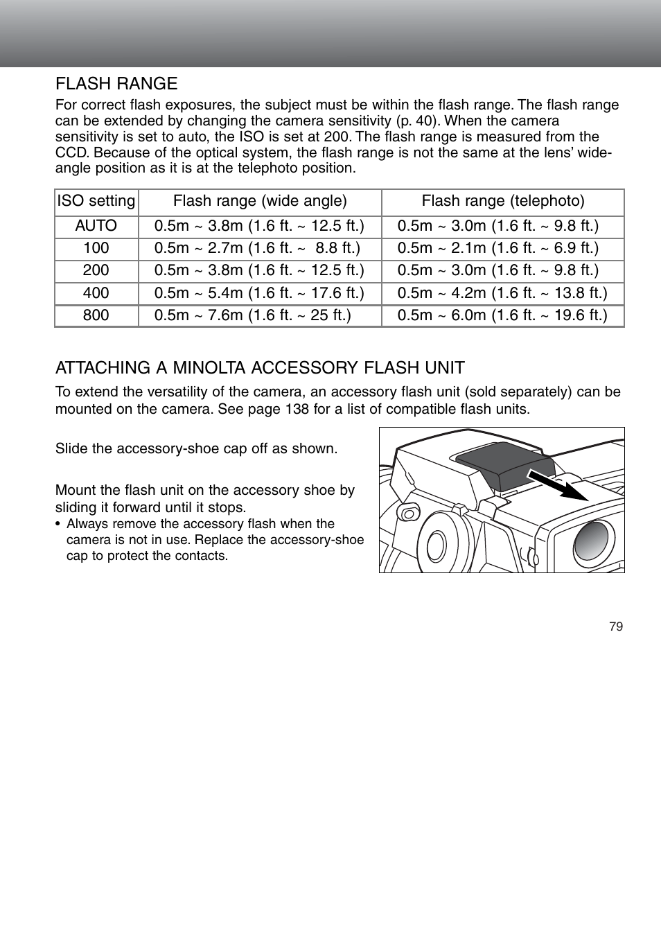 Minolta Dimage 5 User Manual | Page 79 / 150