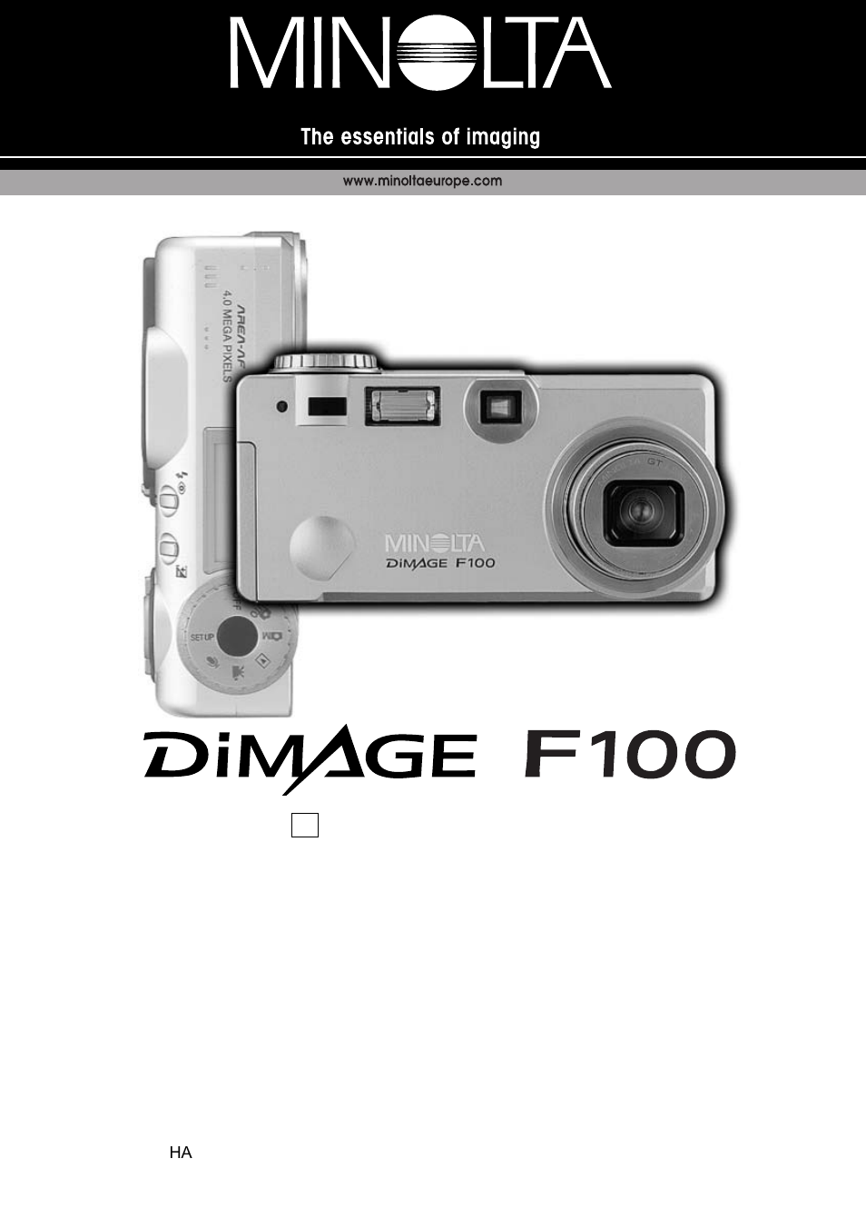 Minolta Dimage F100 User Manual | 128 pages