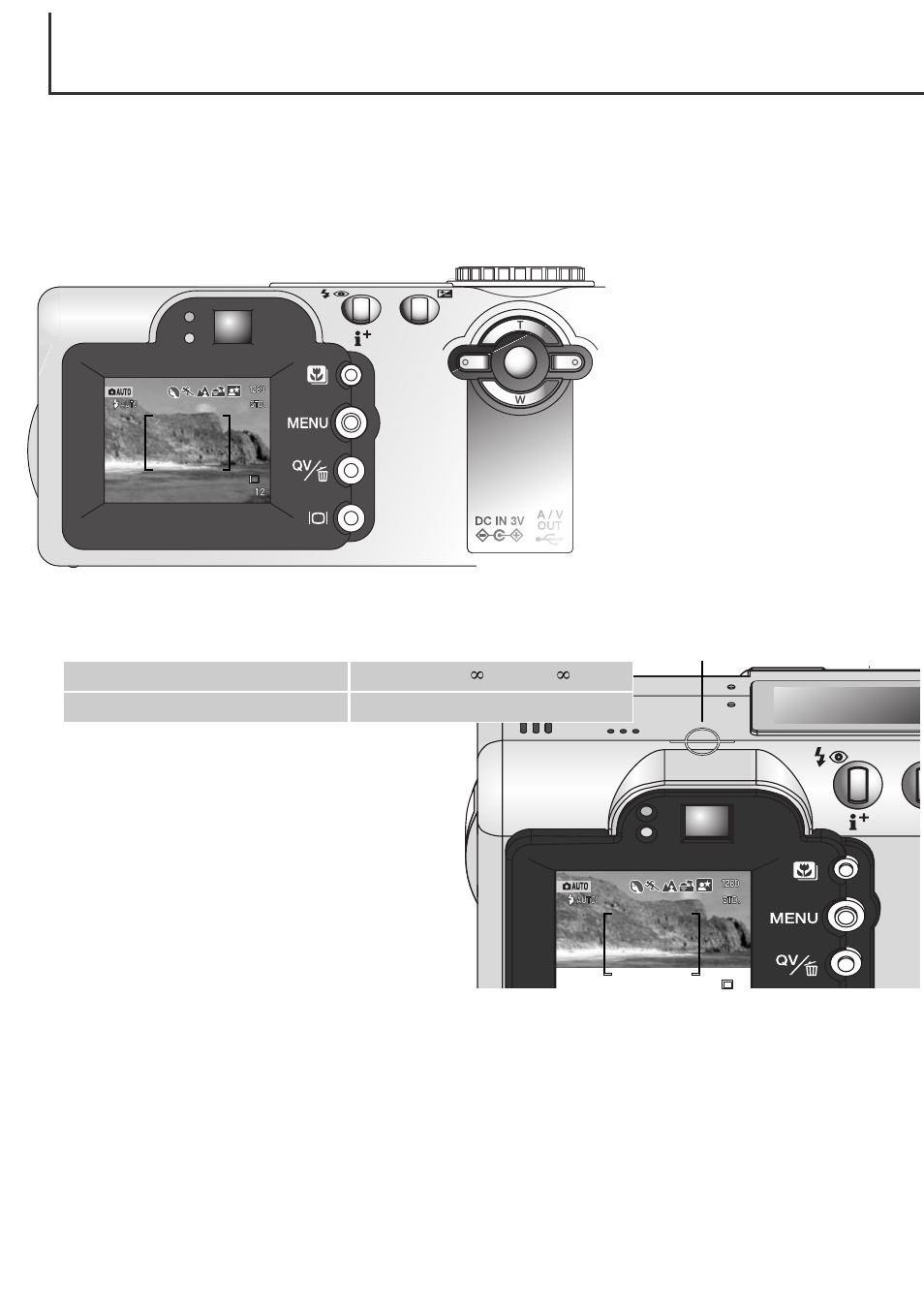 Using the zoom lens focus range, Using the zoom lens, Focus range | Minolta Dimage F100 User Manual | Page 24 / 128