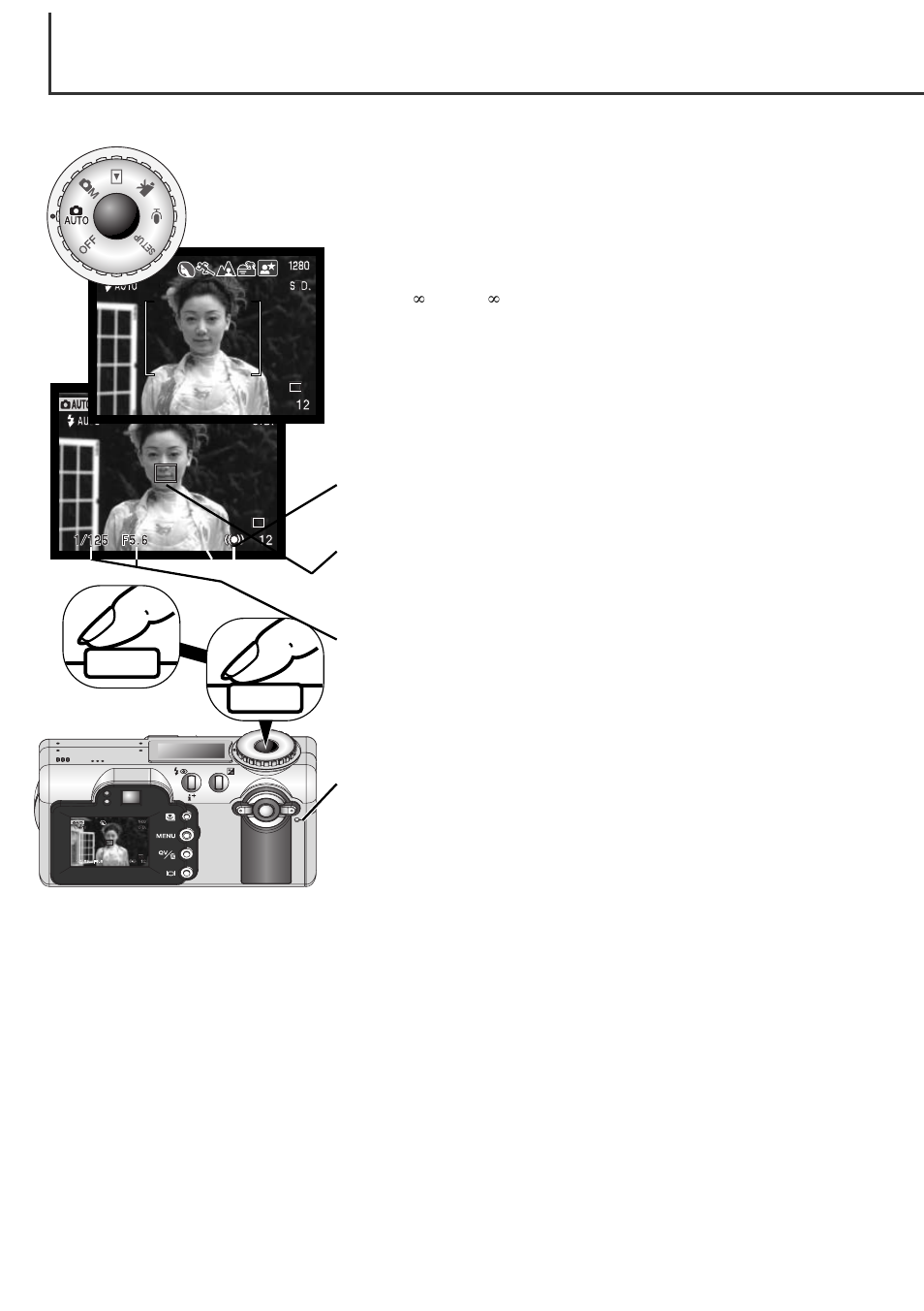 Basic recording operation | Minolta Dimage F100 User Manual | Page 26 / 128