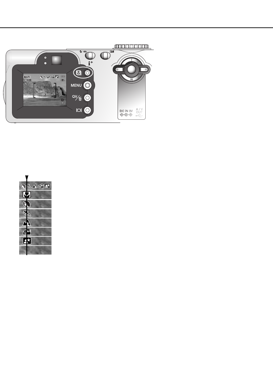 Digital-subject-program button | Minolta Dimage F100 User Manual | Page 29 / 128