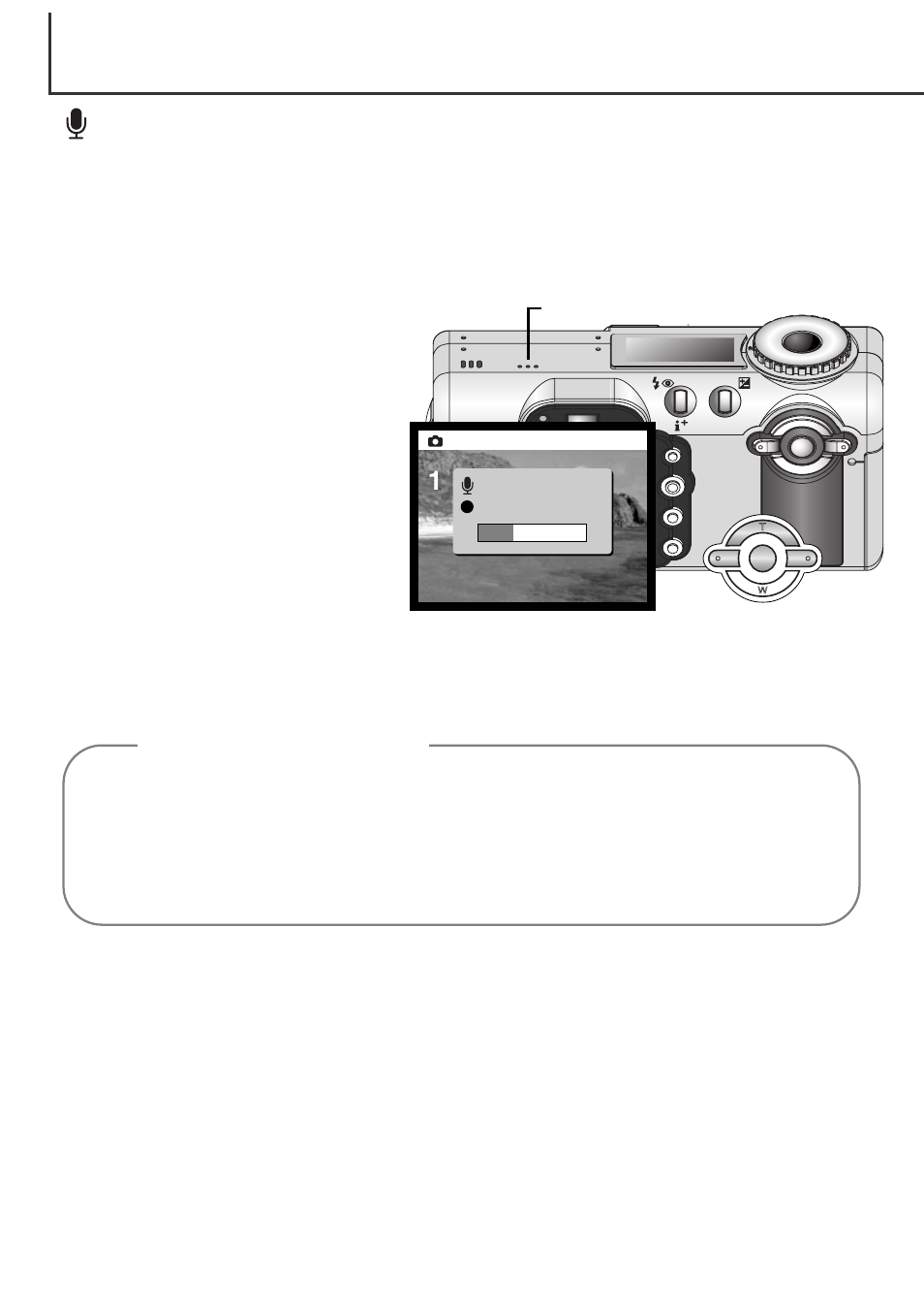 Voice memo, Recording tips | Minolta Dimage F100 User Manual | Page 48 / 128