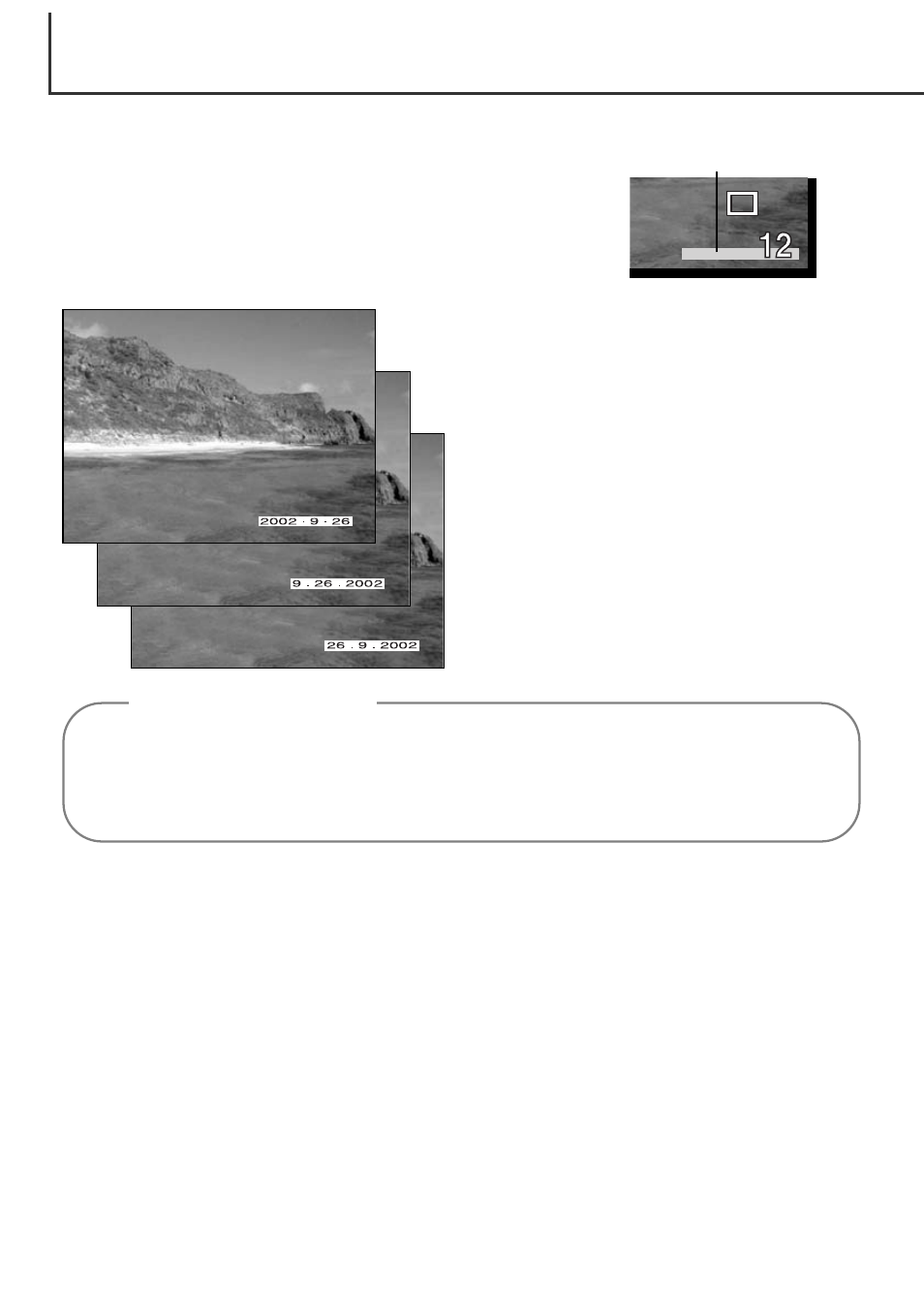 Date imprinting | Minolta Dimage F100 User Manual | Page 70 / 128