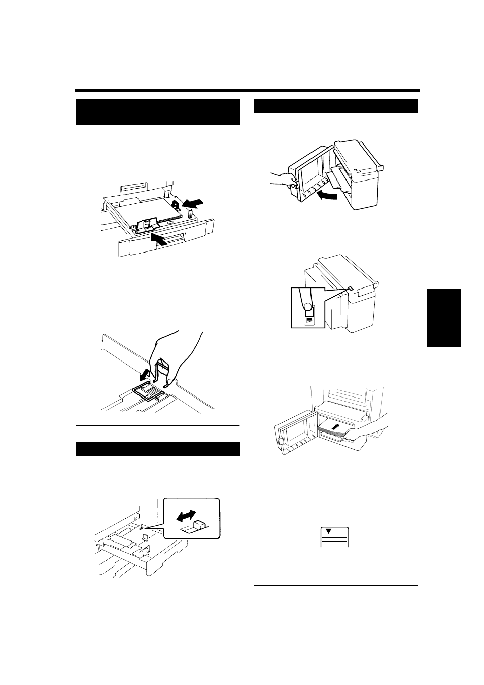 Large capacity cassette | Minolta CF911PE User Manual | Page 31 / 57