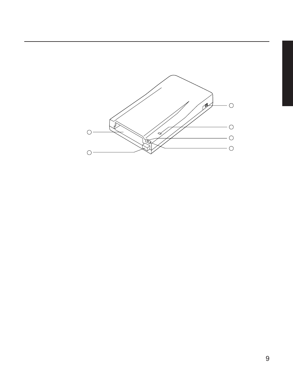 Names of parts, Getting started | Minolta CD-10 User Manual | Page 11 / 30