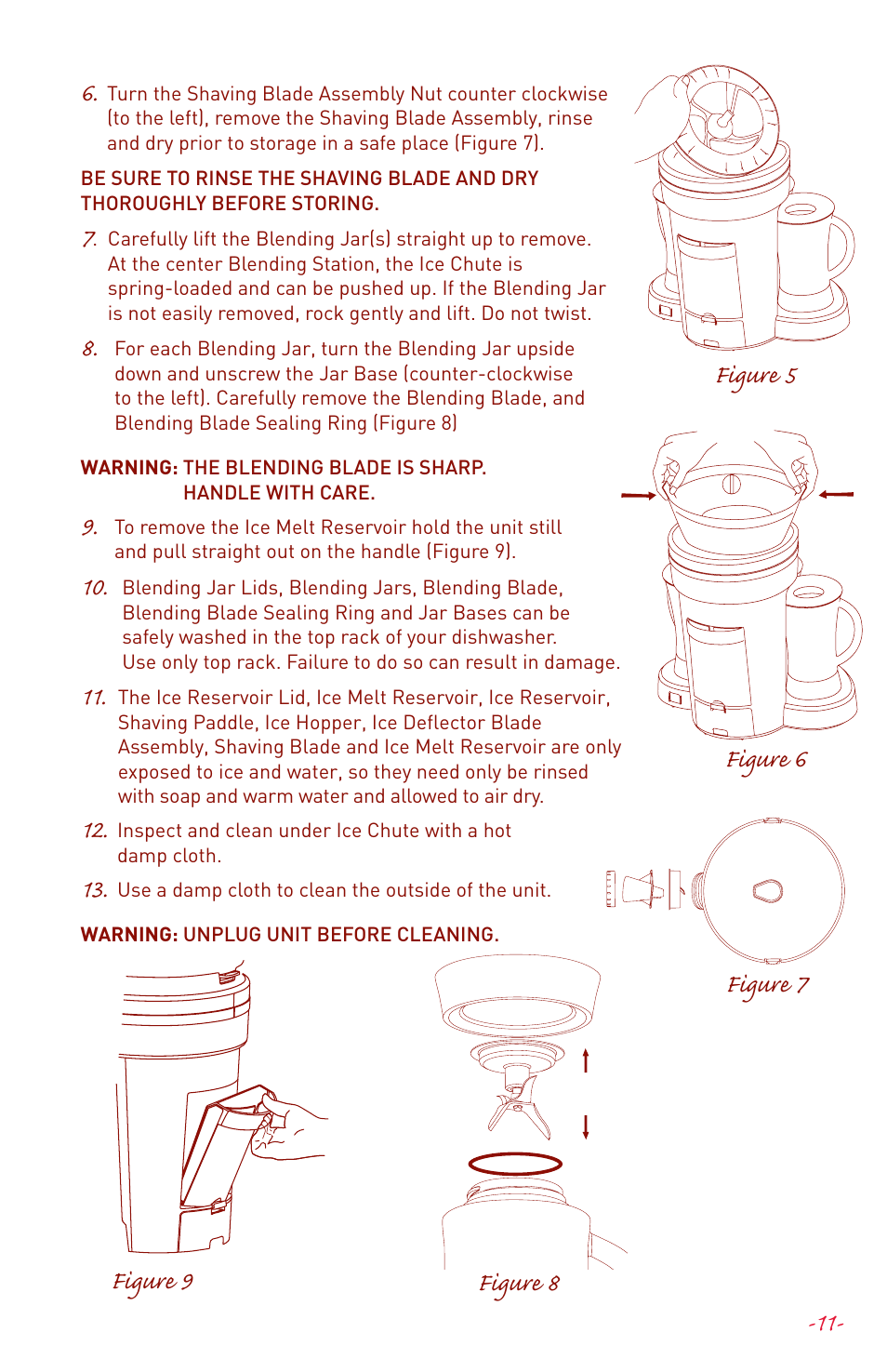 Margaritaville DM3000 User Manual | Page 13 / 16