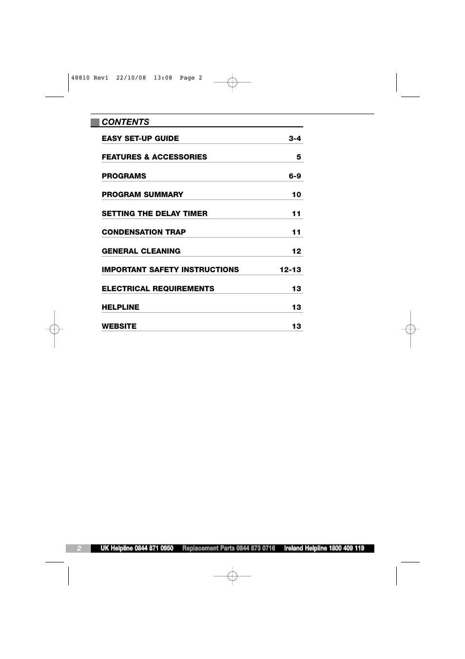 Morphy Richards Intellichef User Manual | Page 2 / 16