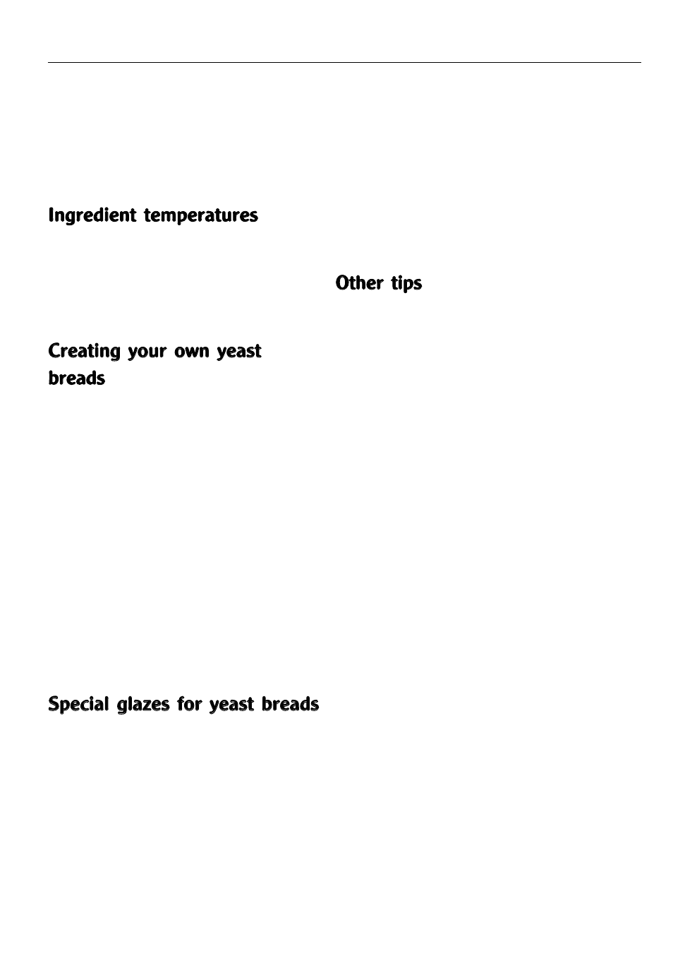 Ootth he err ttiip ps s | Morphy Richards Bread Maker User Manual | Page 15 / 25