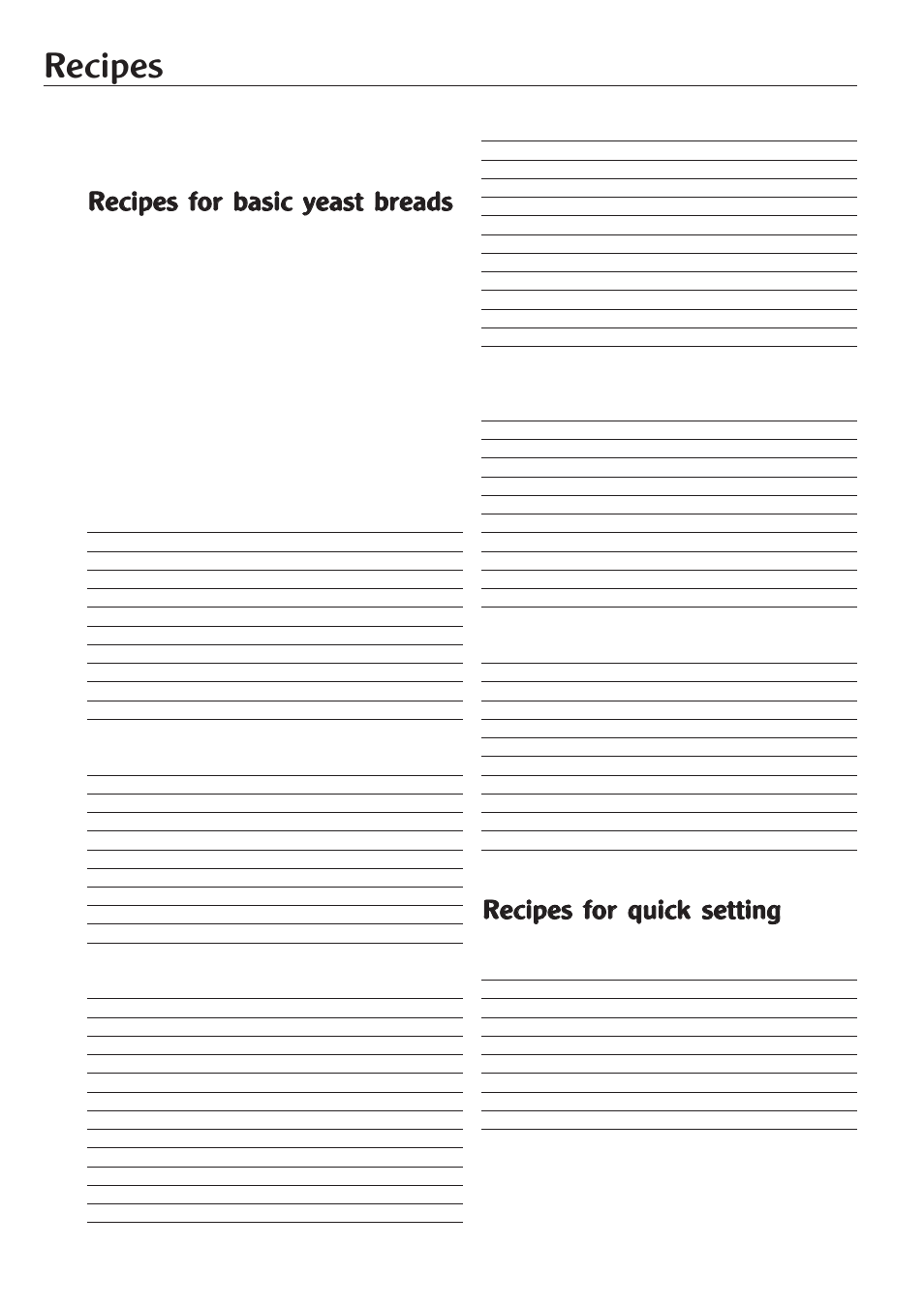 Recipes | Morphy Richards Bread Maker User Manual | Page 16 / 25