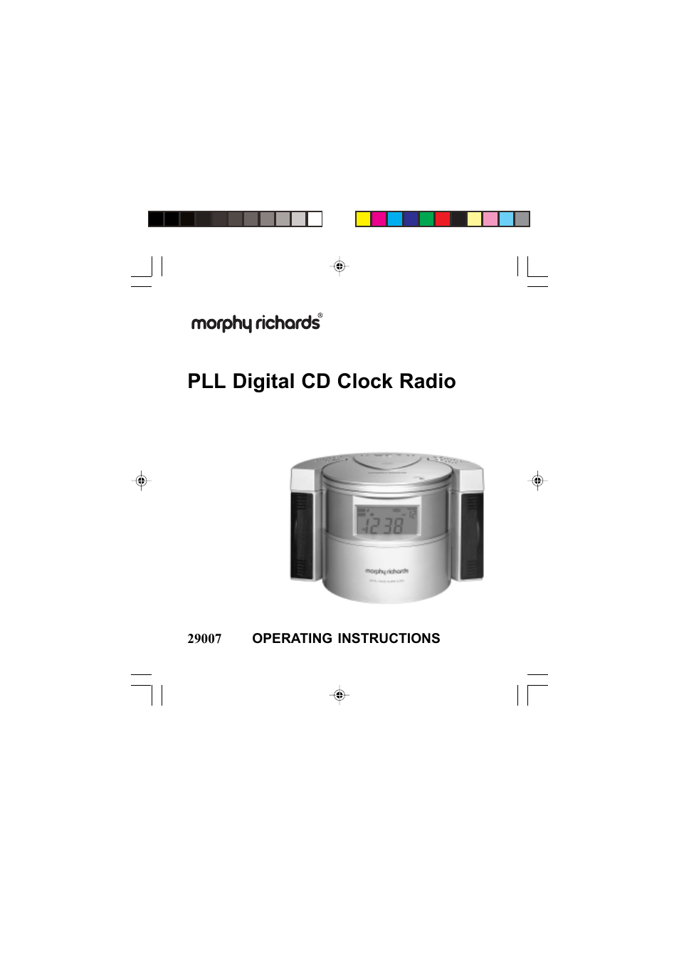 Morphy Richards 29007 User Manual | 12 pages