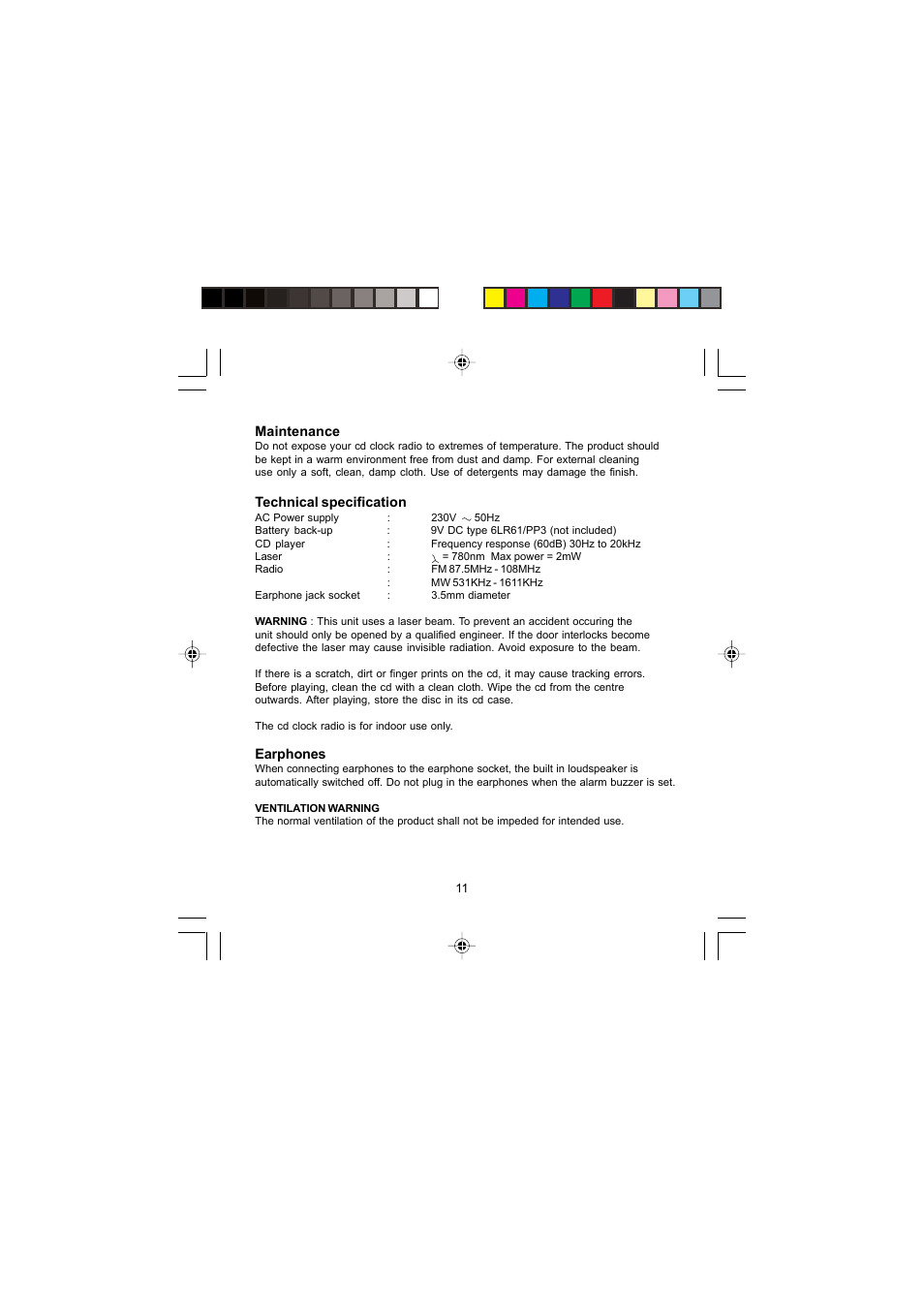 Morphy Richards 29007 User Manual | Page 11 / 12