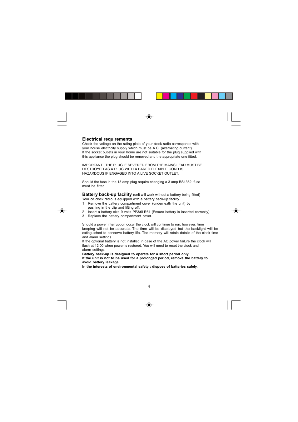 Morphy Richards 29007 User Manual | Page 4 / 12