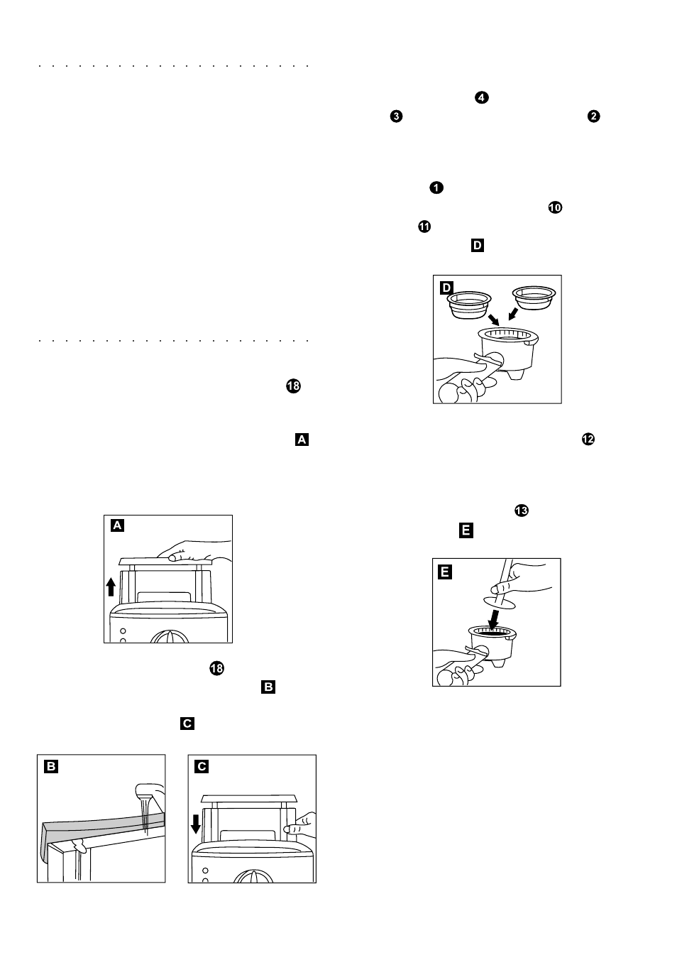 Before first use, Espresso operation | Morphy Richards espresso User Manual | Page 4 / 8