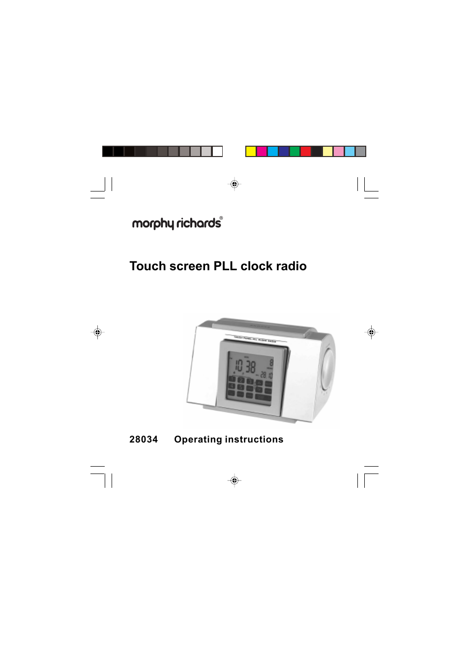 Morphy Richards 28034 User Manual | 12 pages