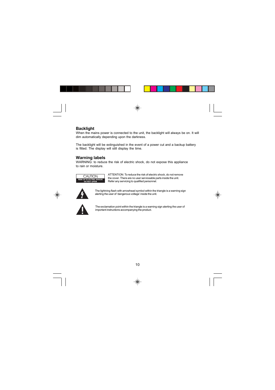 Morphy Richards 28034 User Manual | Page 10 / 12