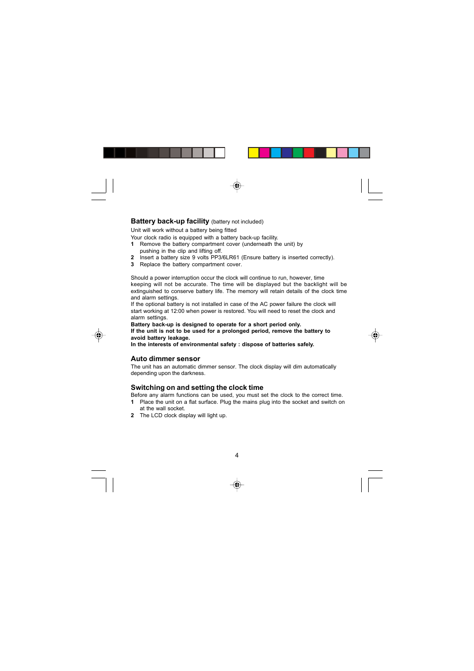 Morphy Richards 28034 User Manual | Page 4 / 12