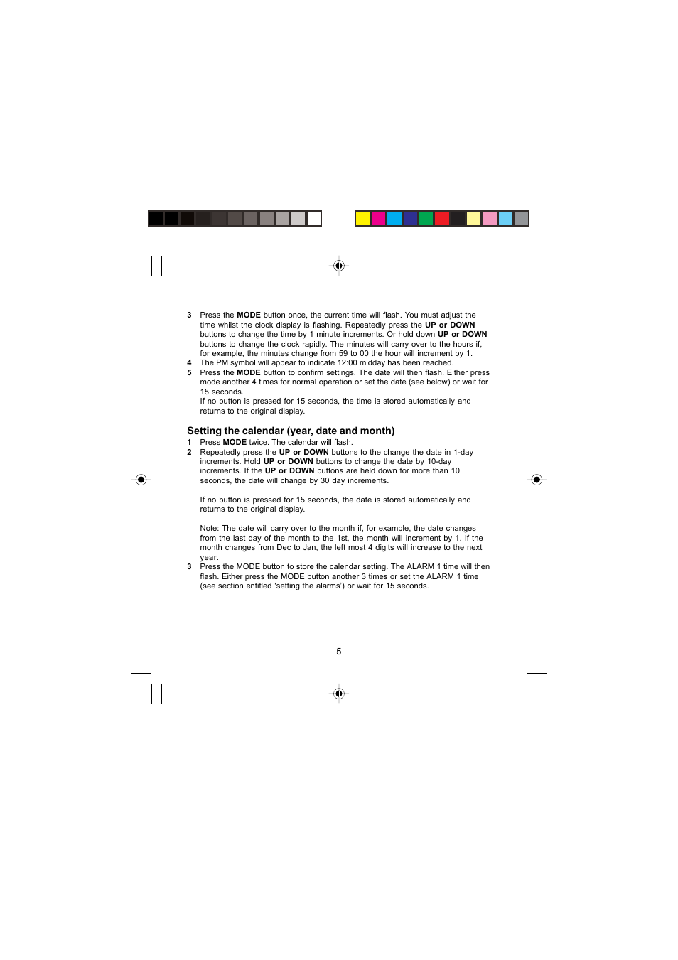 Morphy Richards 28034 User Manual | Page 5 / 12