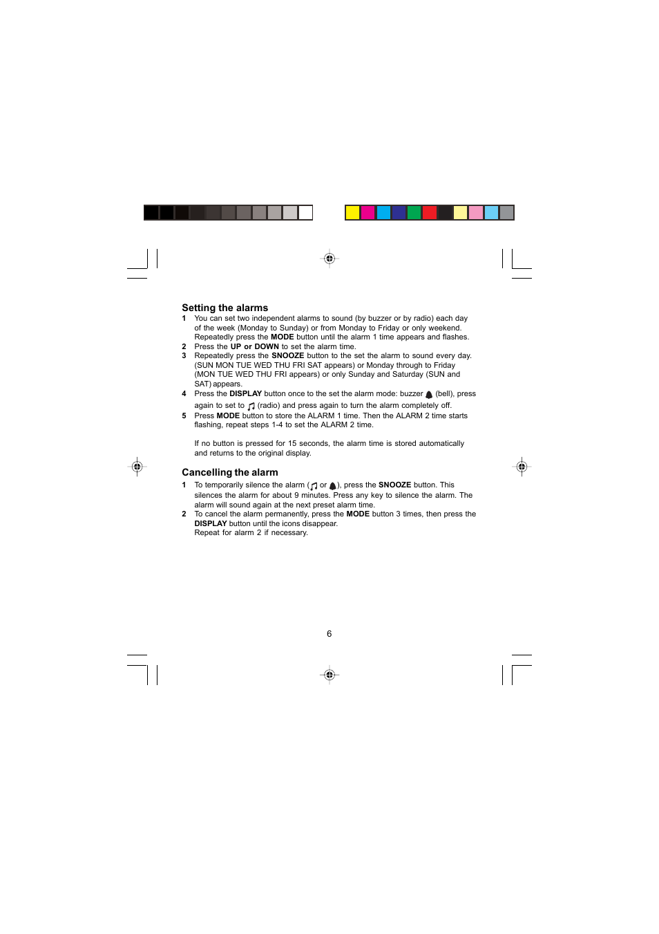 Morphy Richards 28034 User Manual | Page 6 / 12
