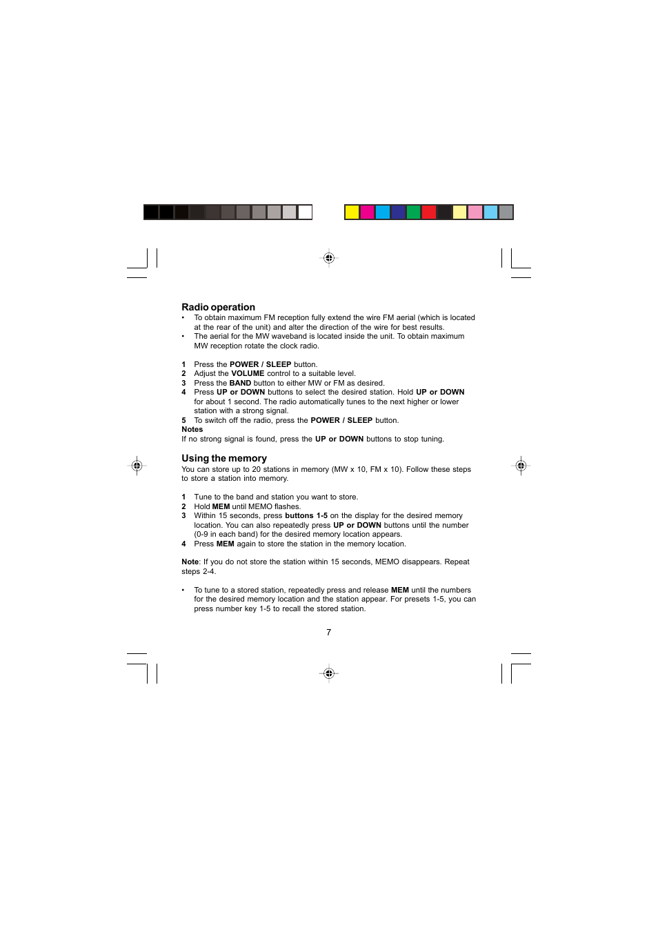 Morphy Richards 28034 User Manual | Page 7 / 12