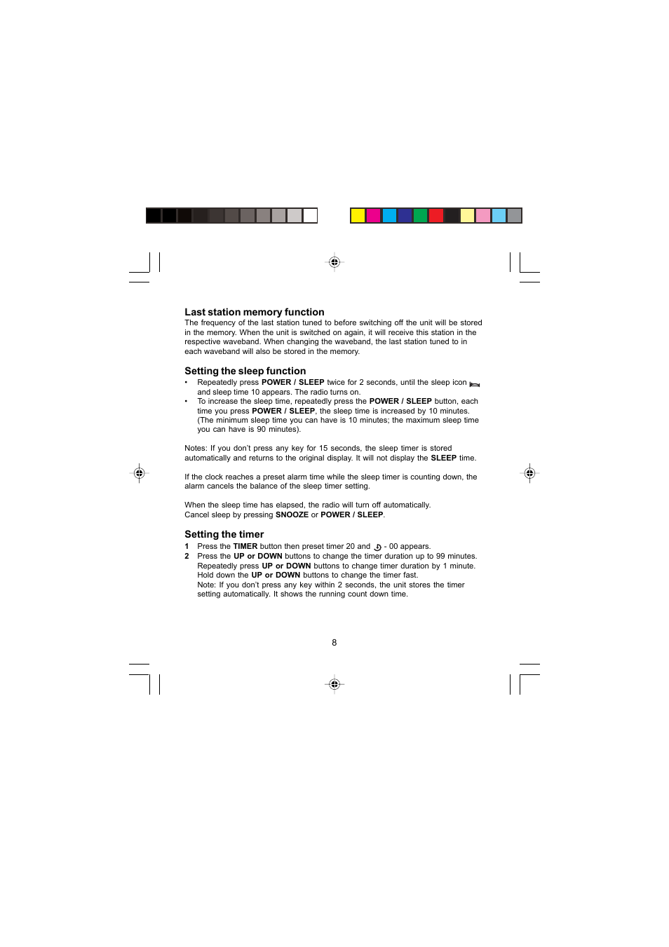 Morphy Richards 28034 User Manual | Page 8 / 12