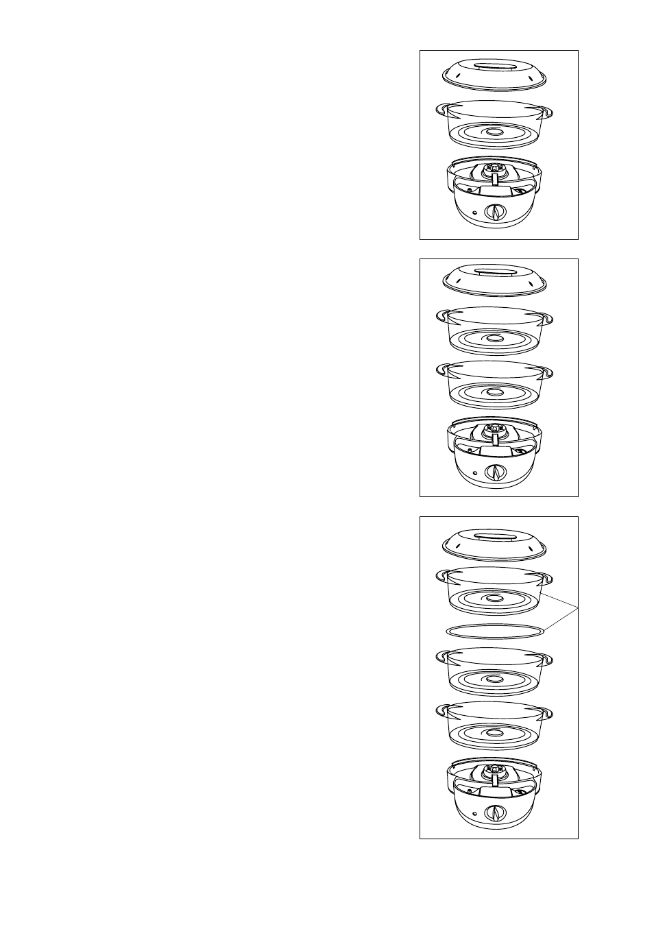 5basic steaming, 2 tier steaming, 3 tier steaming | Morphy Richards Electric Steamer User Manual | Page 5 / 12