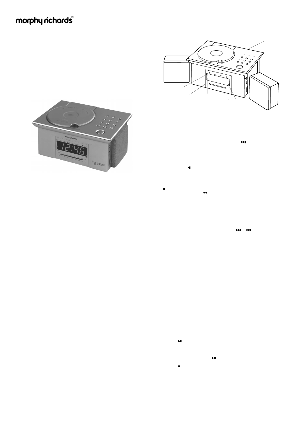 Morphy Richards 29005 User Manual | 2 pages