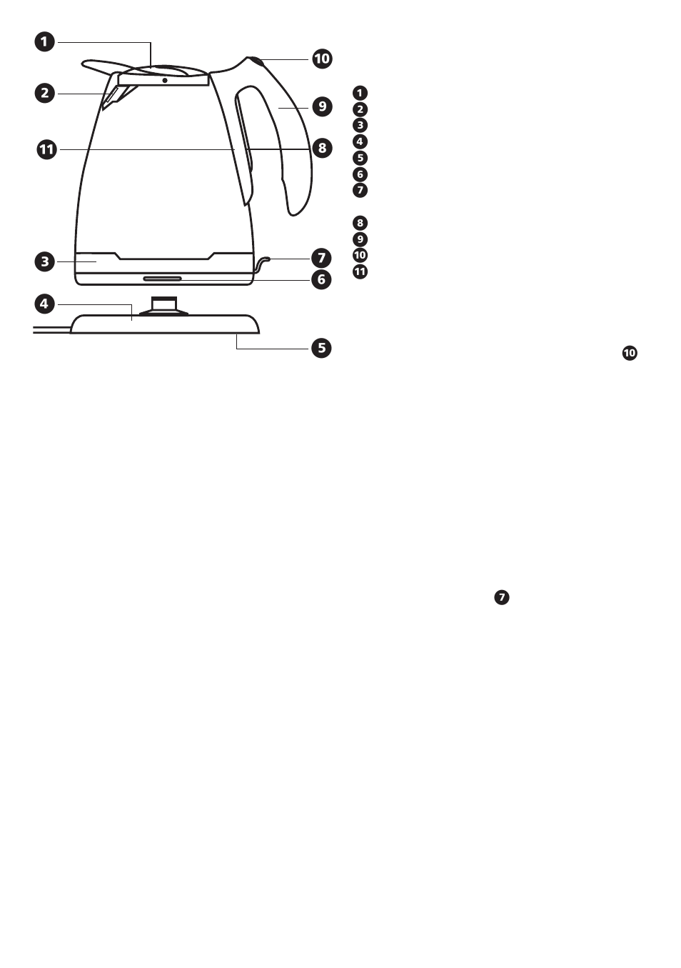 Electrical requirements, Features of your kettle, Instructions for use | Fi › ‹ ‰ ⁄ fl | Morphy Richards Cordless stainless steel kettle User Manual | Page 3 / 6