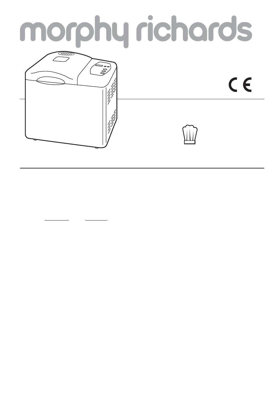 Morphy Richards 48220 User Manual | 32 pages