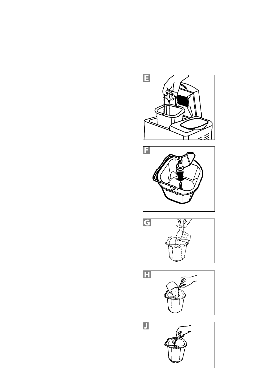 How to use your breadmaker, For all settings (1 to 11), Ef g h j | Morphy Richards 48220 User Manual | Page 8 / 32