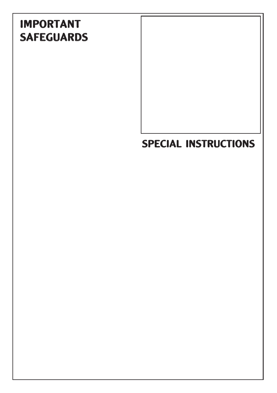 Save these instructions | Morphy Richards Turbo steam iron User Manual | Page 2 / 8