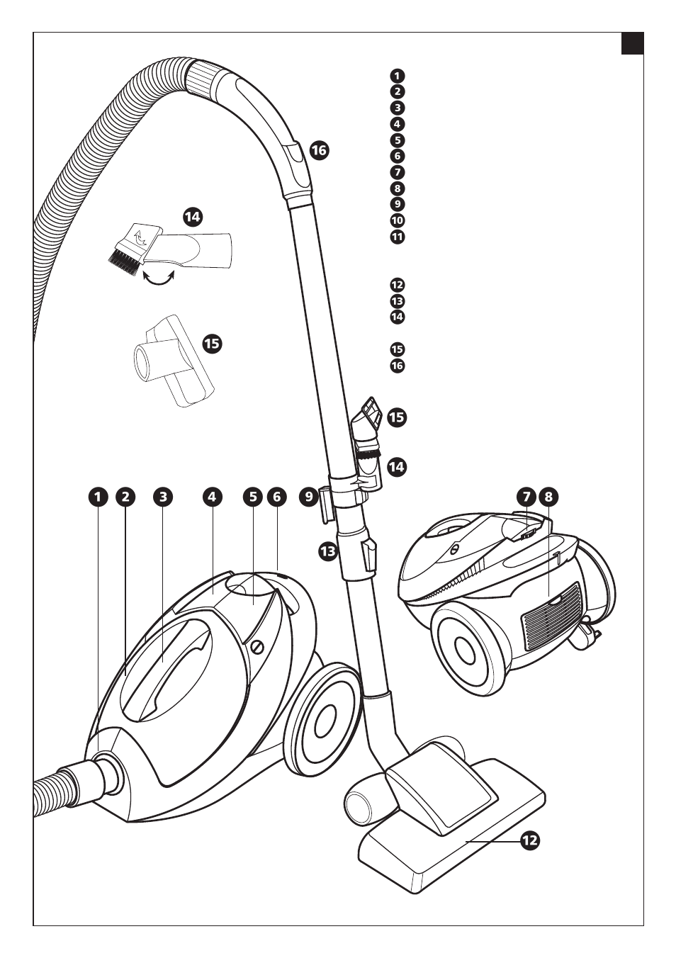 И‚ б л › ⁄ ¤ ﬁ ﬂ ‡· к б л | Morphy Richards Orb vacuum cleaner User Manual | Page 3 / 8