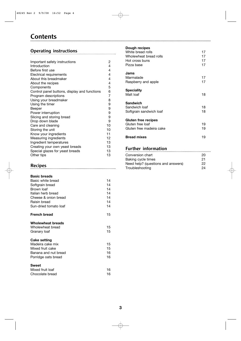 Morphy Richards 48245 User Manual | Page 3 / 26