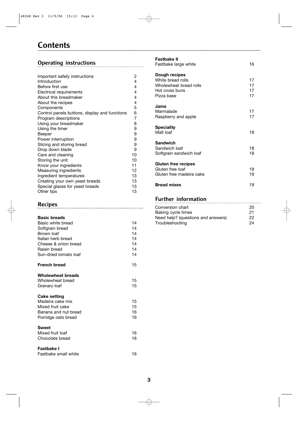 Morphy Richards 48268 User Manual | Page 3 / 26