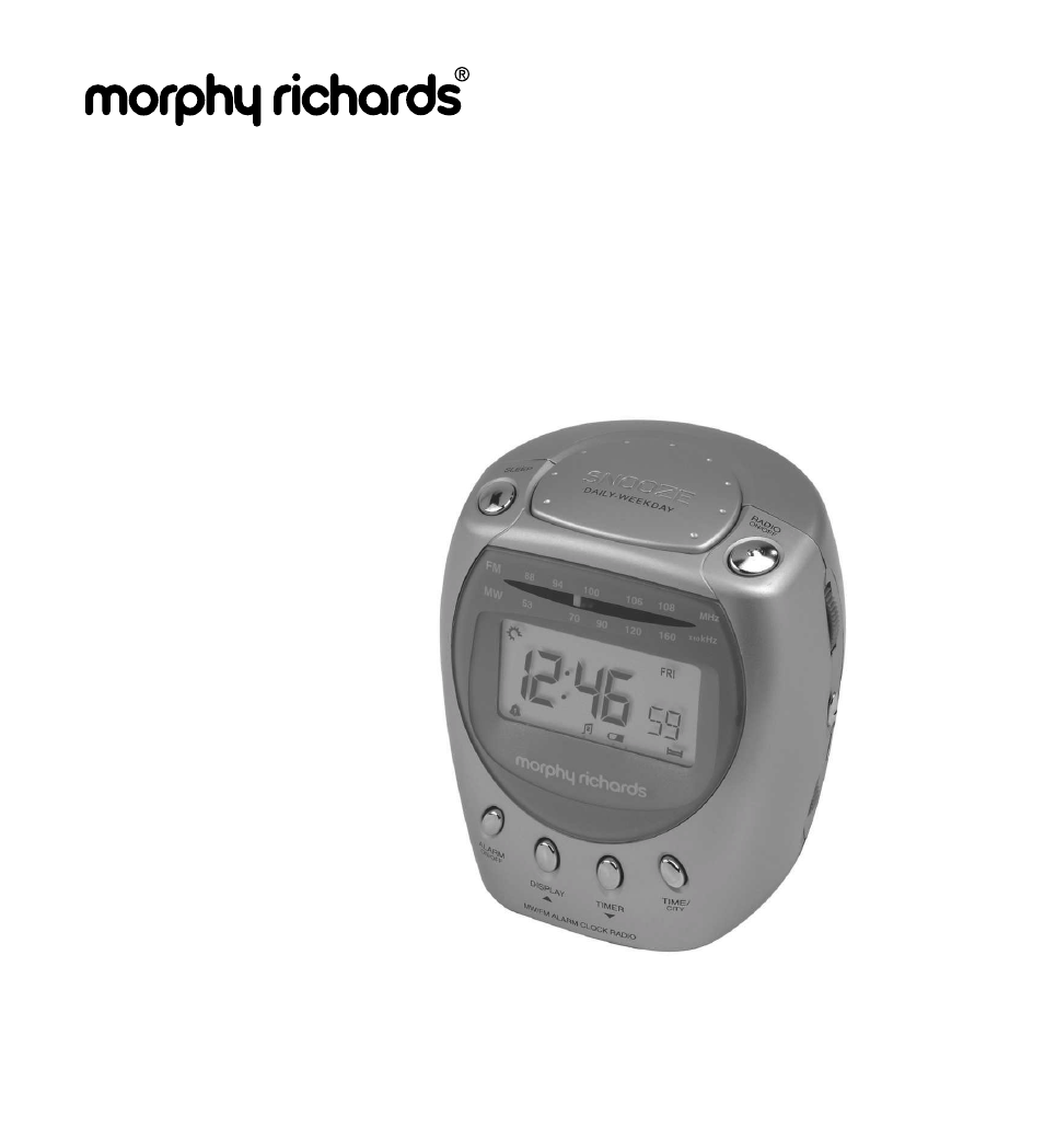 Morphy Richards 28025 User Manual | 12 pages