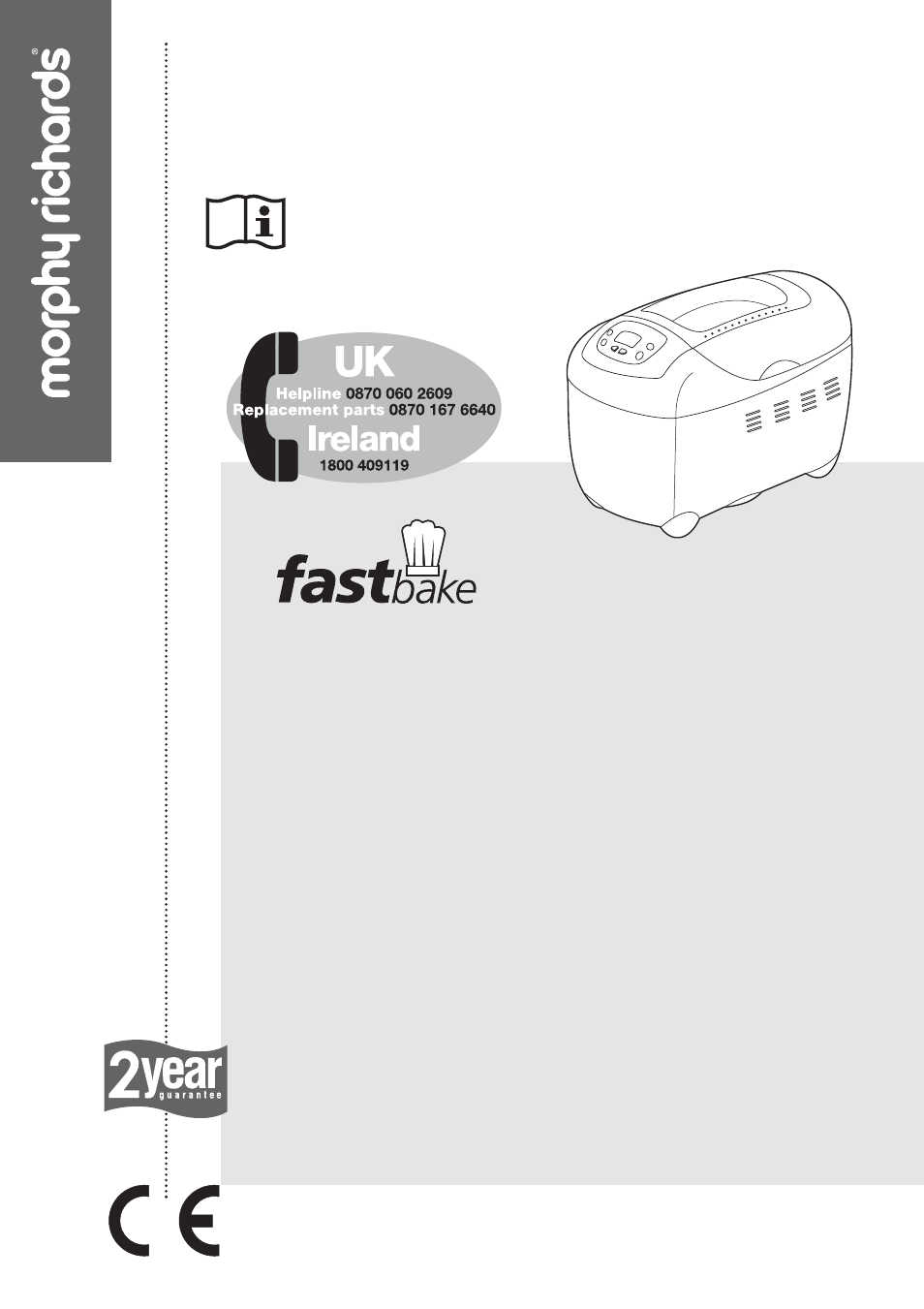 Morphy Richards 48300 User Manual | 28 pages