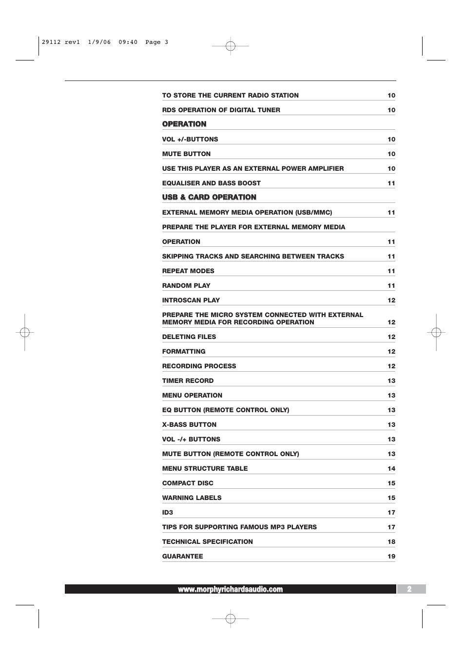 Morphy Richards AD29112 User Manual | Page 3 / 20