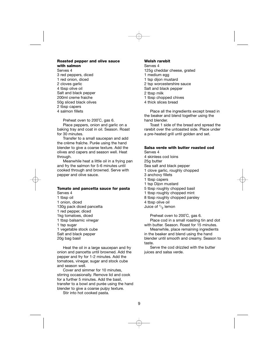 Morphy Richards Cordless hand blender User Manual | Page 9 / 12