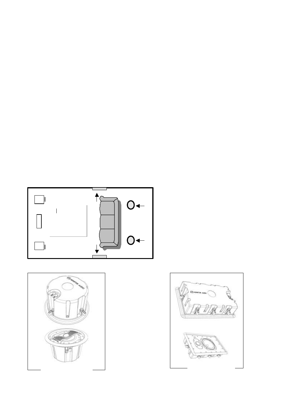Surround sound room plan view | Monitor Audio EN 50082-1 User Manual | Page 2 / 11