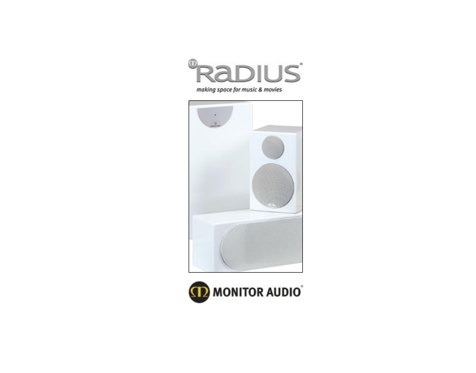 Monitor Audio Loudspeaker Radius User Manual | 18 pages