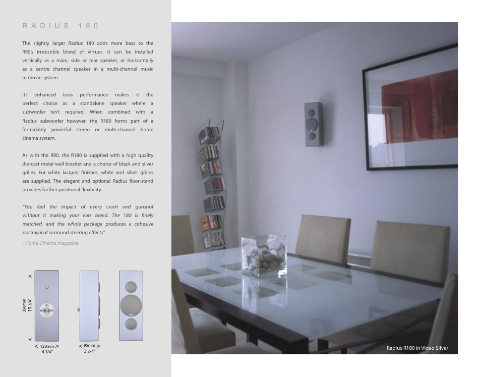 Monitor Audio Loudspeaker Radius User Manual | Page 10 / 18