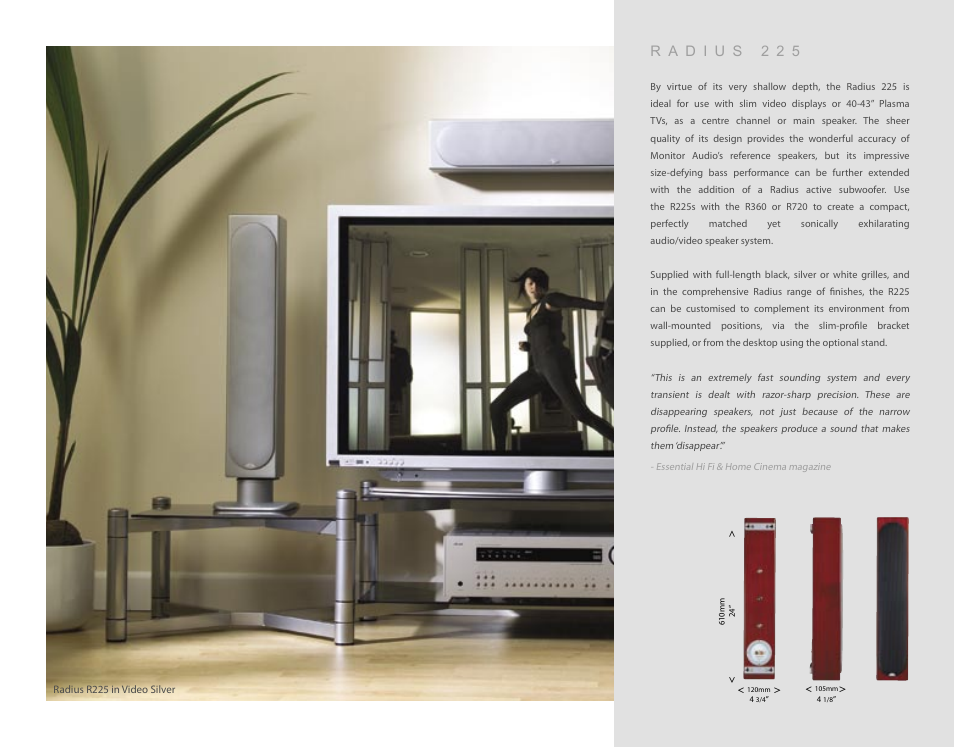 Monitor Audio Loudspeaker Radius User Manual | Page 11 / 18