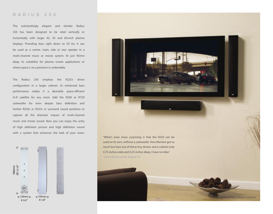 Monitor Audio Loudspeaker Radius User Manual | Page 12 / 18