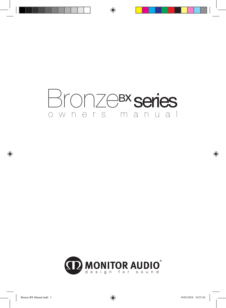 Monitor Audio BX Series User Manual | 16 pages