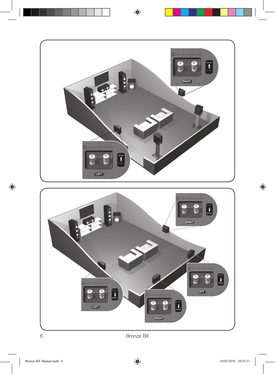 Bronze bx 6 | Monitor Audio BX Series User Manual | Page 8 / 16